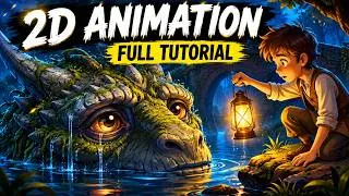 Thumbnail: How to Create 2D Animation Videos with AI Using Medeo AI
