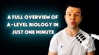 Thumbnail: Starting A-Level Biology in 2026? Watch This. Entire Edexcel IAL Course Breakdown