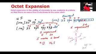 Thumbnail: Octet expansion| A level Chemistry| Saad Anwar| WJEC Unit 3 | Chemistry of p block Elements