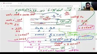 Thumbnail: Calculate the total volume of gases present after the reaction| June 2022|GCSE Higher Tier Paper 1