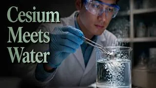 Thumbnail: What happens when you drop Cesium in water?