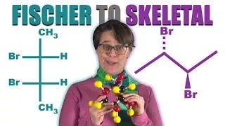 Thumbnail: Fischer Projections to Skeletal Structures (The Right Way)
