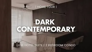 Thumbnail: Step Inside our 800 Sqft Dark Contemporary Luxe Hotel-Style Condo | Spouse The House