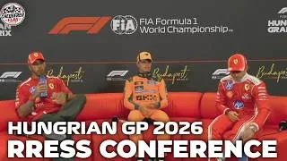 Thumbnail: F1 Drivers Post Qualifying Press Conference Hungarian Grand Prix 2026