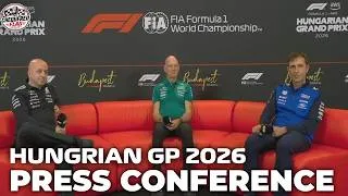 Thumbnail: F1 Team Principals Press Conference Hungarian Grand Prix 2026