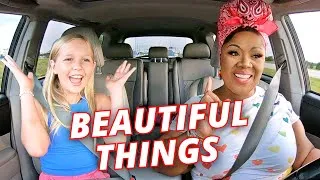 Thumbnail: Amazing Little Girl Sings BEAUTIFUL THINGS w/Vocal Coach!!