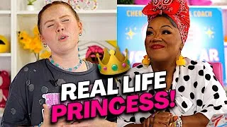 Thumbnail: Real Life PRINCESS Sings w/Vocal Coach!!