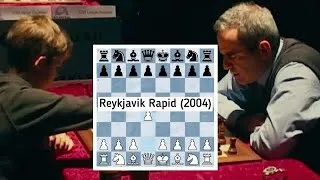 Thumbnail: Magnus Carlsen vs Garry Kasparov | 2004 | Reykjavik Rapid