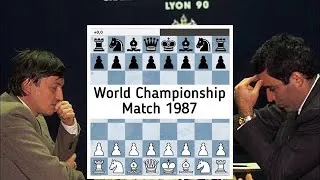 Thumbnail: Anatoly Karpov vs Garry Kasparov, World Championship Match 1987