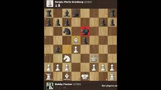 Thumbnail: Bobby Fischer vs Sergiu - Florin Grunberg, Simultan.Chicago-USA,1964
