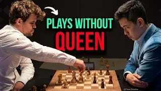 Thumbnail: Magnus Dares to Play Without His Queen!