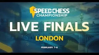 Thumbnail: Speed Chess Championship2025; Round 1: Hans Niemann vs Ding Liren
