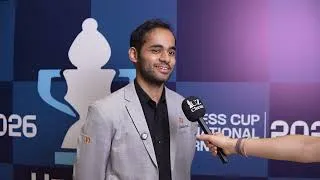 Thumbnail: "In my career, one of the wildest [games] I've played." Arjun Erigaisi Reflects on the UZ Cup 2026