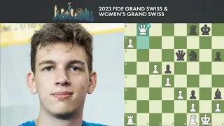 Thumbnail: Duda Played 5 Brilliant Moves in 1 Game | FIDE Grand Swiss 2023