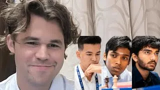 Thumbnail: "Praggnanandhaa and Abdusattorov are Mentality Monsters": Magnus Carlsen