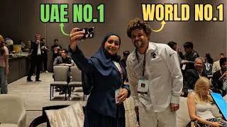 Thumbnail: Magnus Carlsen vs UAE No.1 Women's Player With 2019 ELO