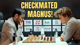 Thumbnail: Arjun Erigaisi Brutally CHECKMATED Magnus Carlsen!