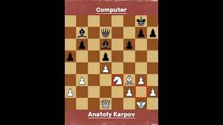 Thumbnail: Anatoly Karpov vs Computer — An Incredible 81-Move Battle! 🤖♟️ | Dortmund 1999