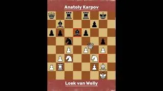 Thumbnail: Loek Van Wely vs Anatoly Karpov — An Incredible The Game Chess Battle! 🔥 | Dubai 2002