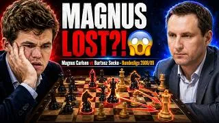 Thumbnail: Magnus Carlsen LOST! 😱 Bartosz Socko’s Stunning Victory | Bundesliga 2008