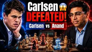 Thumbnail: Magnus Carlsen LOST to Anand! 😱 Viswanathan Anand’s Brilliant Victory | World Blitz 2007