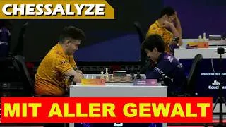 Thumbnail: Remis! Mach doch Remis! | Nepo vs Sindarov | Tech Mahindra Global Chess League Tag 2