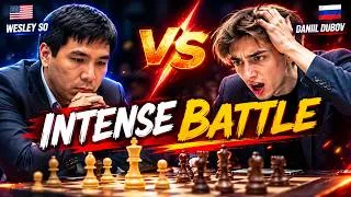 Thumbnail: Daniil Dubov’s Sacrifices Keep Coming, but Wesley So Survives and Strikes Back