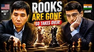 Thumbnail: Wesley So Turns a Rook Trade Into a Winning Endgame Against Viswanathan Anand
