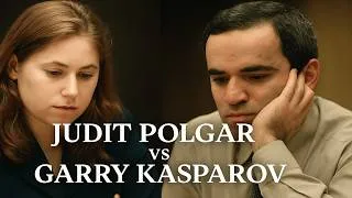 Thumbnail: Judit Polgar vs Garry Kasparov | The Queen Topples the King