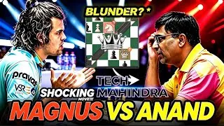 Thumbnail: SHOCKING BLUNDER!!! Magnus vs Anand — Tech Mahindra GCL