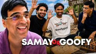 Thumbnail: Stuck on an Island: Would Vishy Pick Samay or GoofyGen?