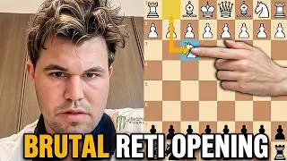Thumbnail: Magnus Carlsen Faces a Brutal Challenge With the Reti Opening
