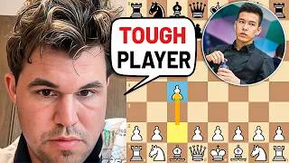 Thumbnail: Magnus Carlsen vs Abdusattorov — Insane Super GM Battle