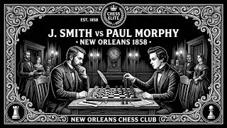 Thumbnail: J.Smith vs Paul Morphy. New Orleans 1858