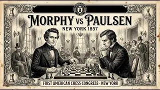 Thumbnail: Paul Morphy vs Louis Paulsen. New York 1857