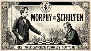 Thumbnail: Paul Morphy vs John Schulten. New York 1857