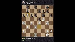 Thumbnail: Mikhail Tal vs Artur Yusupov | World Blitz Chess Championship (1988)