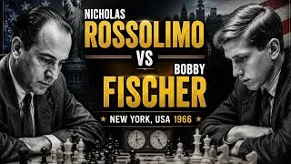 Thumbnail: Nicholas Rossolimo vs Bobby Fischer | New York, USA1966