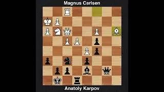 Thumbnail: Magnus Carlsen vs. Anatoly Karpov | World Blitz Championship (2009)
