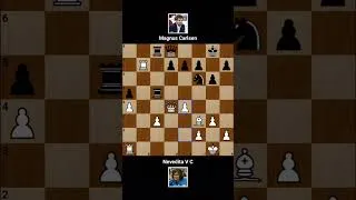 Thumbnail: Nevedita V C vs Magnus Carlsen • Titled Tuesday, 2026