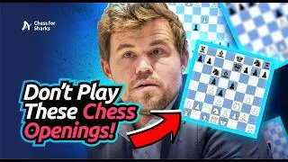 Thumbnail: 10 Popular Openings you should NEVER Play in Tournaments!