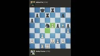 Thumbnail: Bobby Fischer Defeats Mikhail Tal! 😱 | Fischer vs Tal, Candidates 1962