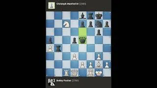 Thumbnail: Bobby Fischer LOST?! 😱 64-Move Battle vs Christoph Manfred Dr | Solingen 1970