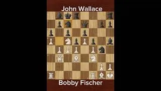 Thumbnail: Bobby Fischer vs. John Wallace (1964) | Fischer's Brilliant Checkmate