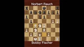 Thumbnail: Bobby Fischer vs. Norbert Rauch (1970) | Fischer's Brilliant Victory in Muenster
