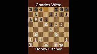 Thumbnail: Bobby Fischer vs. Charles Witte (1957) | Fischer's Brilliant Victory in Cleveland