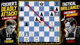 Thumbnail: Bobby Fischer's Crushing Kingside Attack! | Incredible Tactical Finish