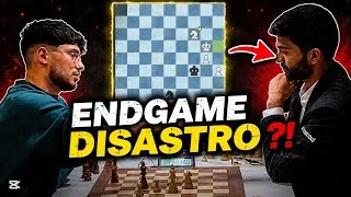 Thumbnail: When World Champion Gukesh D Throws Away a Drawn Endgame Against Alireza Firouzja !!
