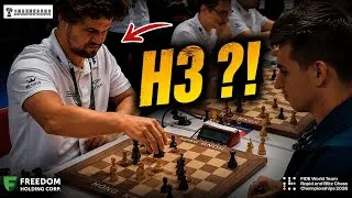 Thumbnail: When Magnus Carlsen Goes For The Most Unusual Openings Against Dmrity Andreikin !!