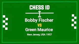 Thumbnail: Green Maurice vs Bobby Fischer | New Jersey, USA 1957